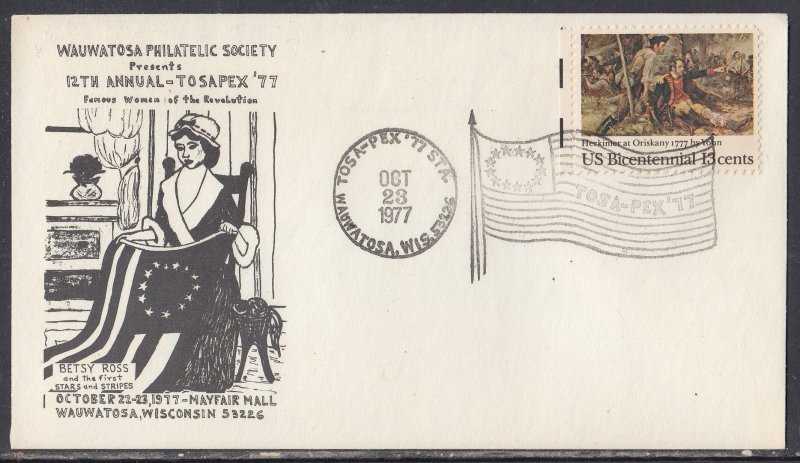 United States - Oct 23, 1977 Wauwatosa, WI TOSA-PEX Stamp Show