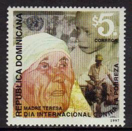 Dominican Rep. #1262 MNH Stamp, Mother Teresa