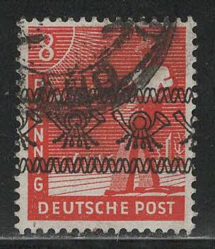 Germany AM Post Scott # 602, used