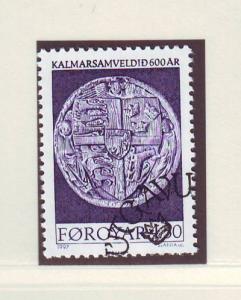 Faroe Islands Sc323 1997 Kalmar Union  stamp used