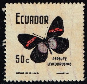 Ecuador #801 Pereute leucodrosime Butterfly; Used (0.25)