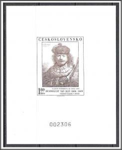 Czechoslovakia #1910 Deluxe Numbered Proof