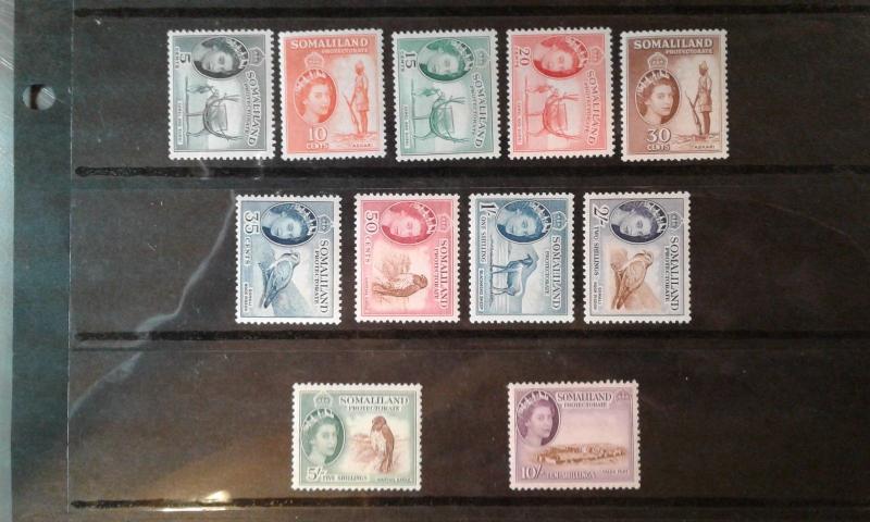 Somaliland Protectorate128-39 MNH Cat $139