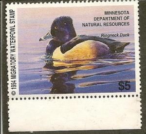 USA  Minnesota Ducks,  Scott 18 Unsigned