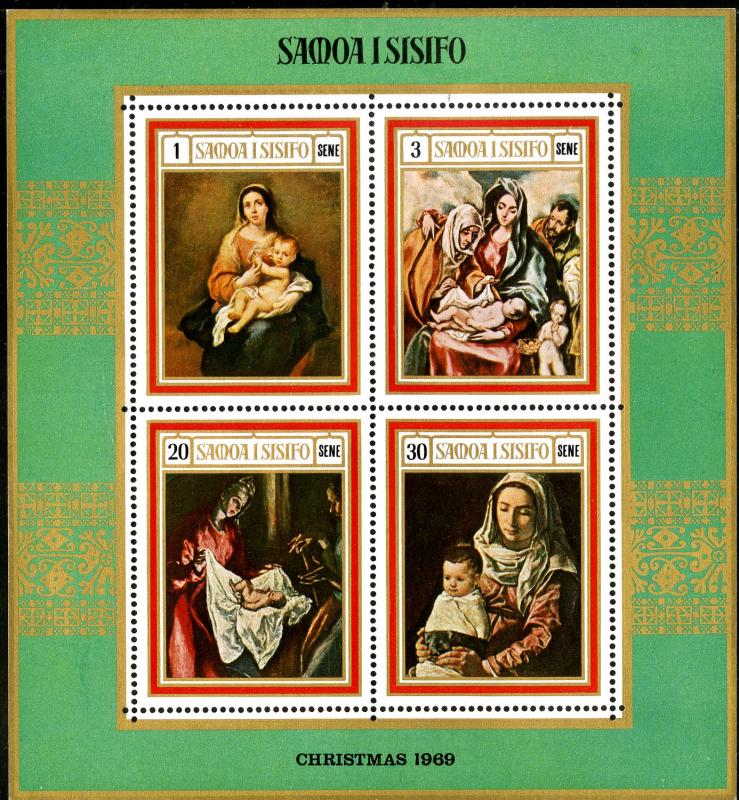 SAMOA 320a s/s mnh scv $1.75 bin $1.00