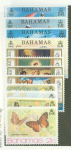 Bahamas #362-373 Unused Single (Complete Set)