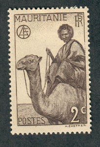 Mauritania #76 Mint Hinged single