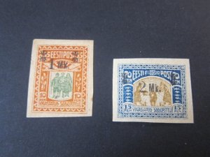 Estonia 1920 Sc B3-4 set MH