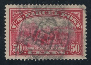 USA Q10 - 50 cent Parcel Post - VF Used Jumbo - sound
