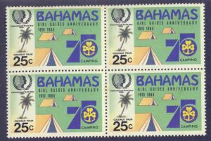 BAHAMAS SC# 573 VF MNH 1985 Block of 4