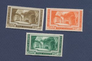 VATICAN - Scott 55-57 - unused hinged - 1938