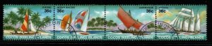 COCOS (KEELING) ISLANDS SG158a 1987 SAILING CRAFT FINE USED