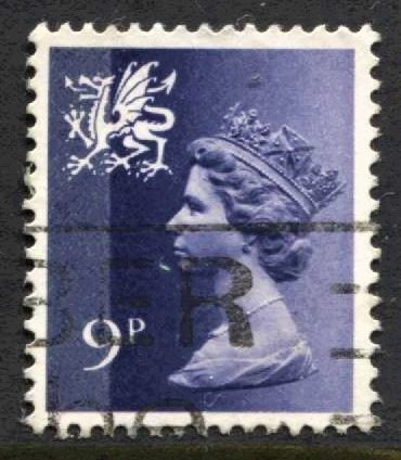 STAMP STATION PERTH Wales #WMH12 QEII Definitive Used 1971-1993