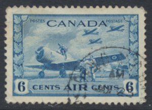 Canada  SG399   SC# C7  Air 1942 Used  see scans & details