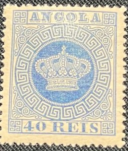 Angola, 1881, SC 5a, Hinged, Very Fine