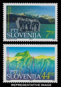 Slovenia Scott 165-166 Mint never hinged.