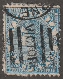 Victoria, stamp, Scott#77,  used, hinged, #QV-77