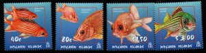 PITCAIRN ISLANDS SG651/4 2003 SQUIRREL FISH MNH