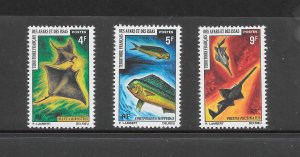 FISH - AFARS & ISSAS #353-55 MNH