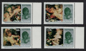 Cook Is. Rubens paintings Christmas 4v Margins 1982 MNH SC#687-690 SG#856-859