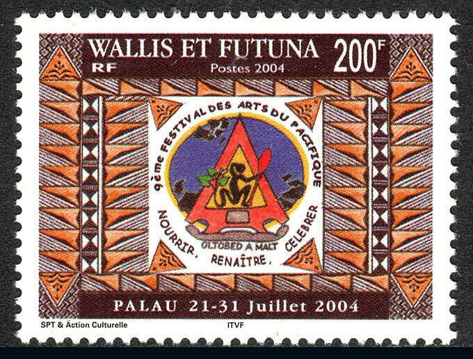 Wallis & Futuna 591, MNH. Pacific Arts Festival, Palau, 2004