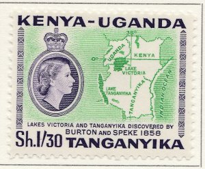 1958 KENYA AND TANGANYIKA 1s30cMH* Stamp A30P4F40654-