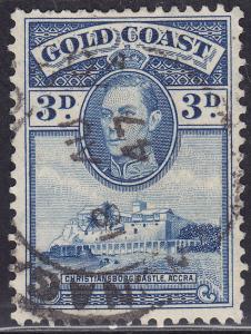 Gold Coast 119 USED 1938 Christiansborg Castle, Accra