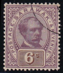 Sarawak 1888-97 SC 13 Used 