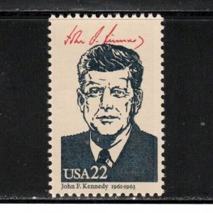 2219H * JOHN F KENNEDY ** President 1961 - 1963 ** U.S, Postage Stamp MNH