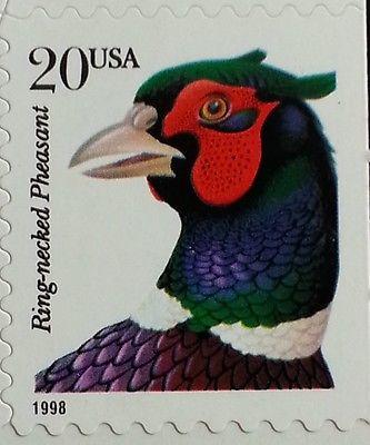1998 20c Ringnecked Pheasant, SA Scott 3050 Mint F/VF NH