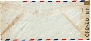 Venezuela 1941 Caracas cancel on airmail cover to the U.S., franked Scott C31