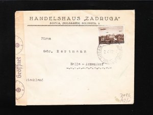 Germany Censor Vienna Handelshaus Zadruga Bulgaria to Germany 1941 Cover 3t