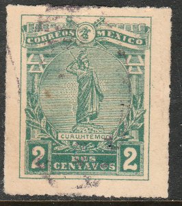 MEXICO 501, 2¢ CUAUHTEMOC, USED. VF. (1003)