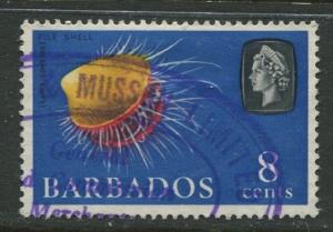 Barbados - Scott 273- QEII Pictorial Definitives  - 1965 -Used -Single 8c Stamps