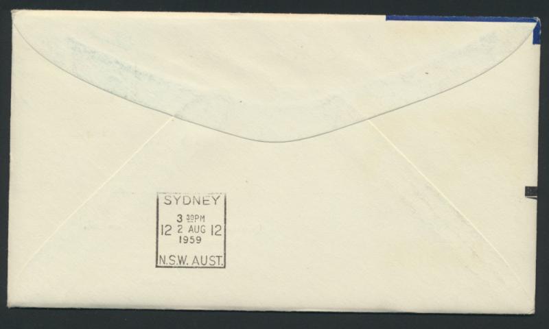 1953 Qantas FF Cover - Honolulu Sydney  AAMC 1407a SPECIAL - please read deta...