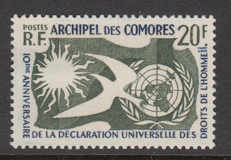 Comoro Islands 44 Human Rights mnh