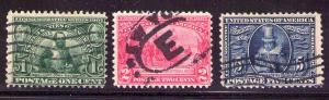 airpost's #328-30 Used, Set.