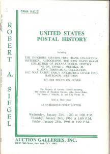 United States Postal History including Theodore Stevens F...