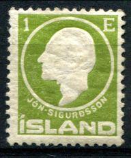 Iceland  #86     Mint   Hinged 