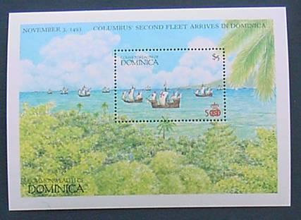 Dominica, Scott 1037, MNH, Discovery of America