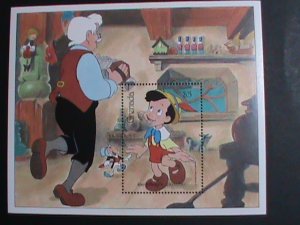 ​GRENADA STAMP- 2011-DISNEY CARTOON STAMP-PINOCCHIO MNH S/S SHEET VERY FINE