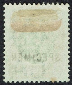 BRITISH SOMALILAND 1904 KEVII 6A SPECIMEN WMK CROWN CA 