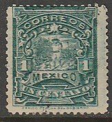 MEXICO 279, 1¢ MULITA UNWMK. UNUSED, NG. F-VF.