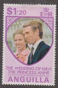 Anguilla 180 Princess Anne's Wedding Issue 1973