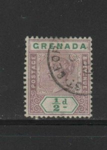 GRENADA #39 1895 1/2p QUEEN VICTORIA F-VF USED c