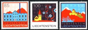 Scott #1408-10 Brand Liechtenstein MNH