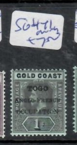 TOGO KGV   1/-    SG H41   MOG      P0308H