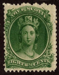 KAPPYSstamps CANADA NOVA SCOTIA VICTORIA SCOTT 11 MINT HINGED CV $15 G834