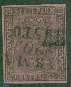 ITALIAN STATE -PARMA 4 USED (RL) 4853 CV $225.00 BIN $60.00