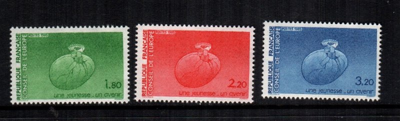 France 1O37 -  1O39  MNH cat $ 2.75